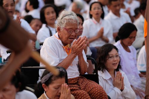 ภาพ No.32814:โครงการธรรมยาตรา เส้นทางพระผู้ปราบมาร ปีที่ 6 ณ อนุสรณ์สถานคลองบางนางแท่น