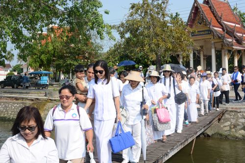 ภาพ No.32999:โครงการธรรมยาตรา เส้นทางพระผู้ปราบมาร ปีที่ 6 ณ อนุสรณ์สถานคลองบางนางแท่น
