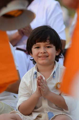 ภาพ No.33005:โครงการธรรมยาตรา เส้นทางพระผู้ปราบมาร ปีที่ 6 ณ อนุสรณ์สถานคลองบางนางแท่น