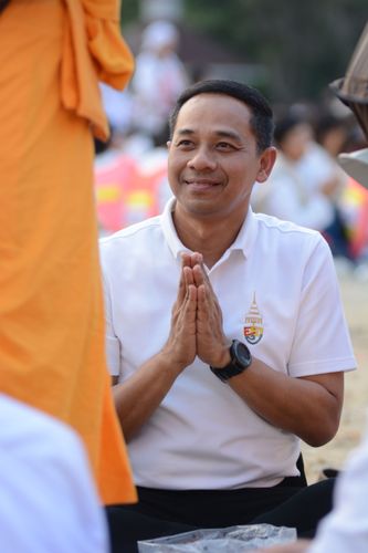 ภาพ No.33014:โครงการธรรมยาตรา เส้นทางพระผู้ปราบมาร ปีที่ 6 ณ อนุสรณ์สถานคลองบางนางแท่น