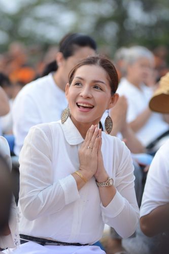 ภาพ No.33011:โครงการธรรมยาตรา เส้นทางพระผู้ปราบมาร ปีที่ 6 ณ อนุสรณ์สถานคลองบางนางแท่น