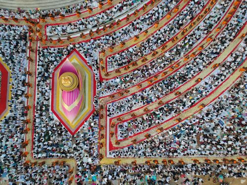 ภาพ No.32970:โครงการธรรมยาตรา เส้นทางพระผู้ปราบมาร ปีที่ 6 ณ อนุสรณ์สถานคลองบางนางแท่น