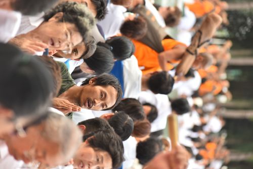 ภาพ No.33181:โครงการธรรมยาตรา เส้นทางพระผู้ปราบมาร ปีที่ 6 ณ วัดพระธรรมกาย