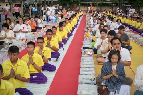 ภาพ No.30078:พิธีถวายสังฆทานแด่คณะสงฆ์ 323 วัด ใน 4 จังหวัดภาคใต้ ครั้งที่ 134