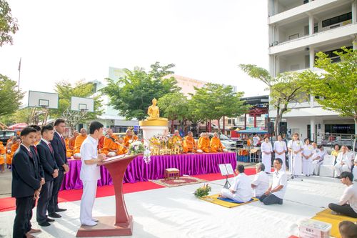 ภาพ No.30084:พิธีถวายสังฆทานแด่คณะสงฆ์ 323 วัด ใน 4 จังหวัดภาคใต้ ครั้งที่ 134