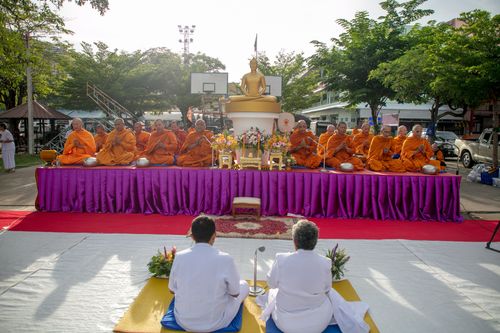 ภาพ No.30088:พิธีถวายสังฆทานแด่คณะสงฆ์ 323 วัด ใน 4 จังหวัดภาคใต้ ครั้งที่ 134