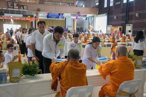 ภาพ No.30104:พิธีถวายสังฆทานแด่คณะสงฆ์ 323 วัด ใน 4 จังหวัดภาคใต้ ครั้งที่ 134