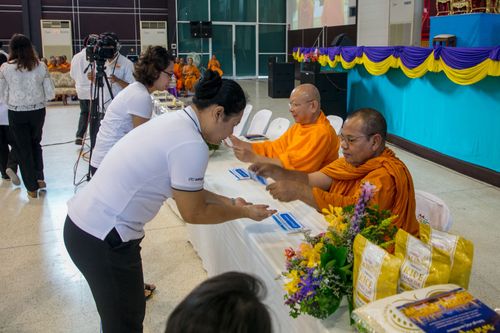 ภาพ No.30103:พิธีถวายสังฆทานแด่คณะสงฆ์ 323 วัด ใน 4 จังหวัดภาคใต้ ครั้งที่ 134