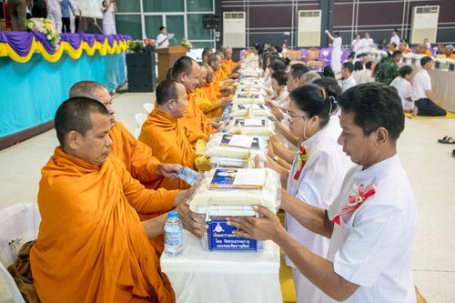 ภาพ No.30115:พิธีถวายสังฆทานแด่คณะสงฆ์ 323 วัด ใน 4 จังหวัดภาคใต้ ครั้งที่ 134