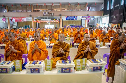 ภาพ No.30122:พิธีถวายสังฆทานแด่คณะสงฆ์ 323 วัด ใน 4 จังหวัดภาคใต้ ครั้งที่ 134