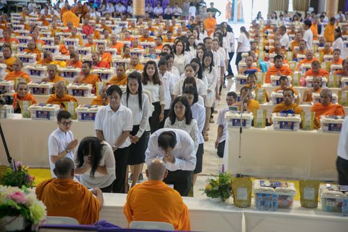 ภาพ No.30124:พิธีถวายสังฆทานแด่คณะสงฆ์ 323 วัด ใน 4 จังหวัดภาคใต้ ครั้งที่ 134