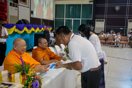 ภาพ No.30129:พิธีถวายสังฆทานแด่คณะสงฆ์ 323 วัด ใน 4 จังหวัดภาคใต้ ครั้งที่ 134