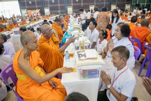 ภาพ No.30134:พิธีถวายสังฆทานแด่คณะสงฆ์ 323 วัด ใน 4 จังหวัดภาคใต้ ครั้งที่ 134