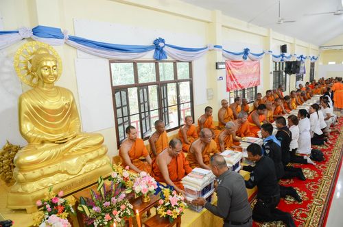 ภาพ No.30246:พิธีถวายสังฆทานแด่คณะสงฆ์ 323 วัด ใน 4 จังหวัดภาคใต้ ครั้งที่ 135