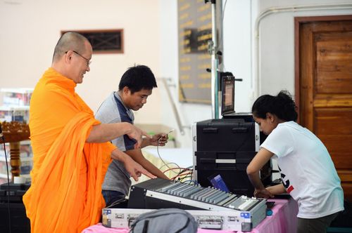 ภาพ No.30259:พิธีถวายสังฆทานแด่คณะสงฆ์ 323 วัด ใน 4 จังหวัดภาคใต้ ครั้งที่ 136