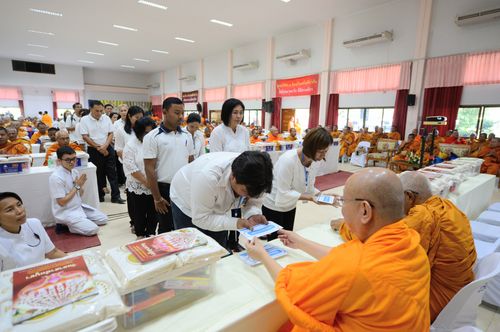ภาพ No.30311:พิธีถวายสังฆทานแด่คณะสงฆ์ 323 วัด ใน 4 จังหวัดภาคใต้ ครั้งที่ 136