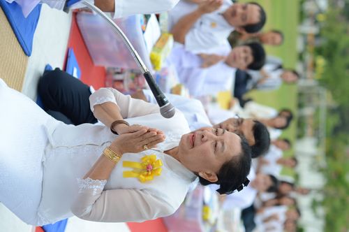 ภาพ No.30332:พิธีถวายสังฆทานแด่คณะสงฆ์ 323 วัด ใน 4 จังหวัดภาคใต้ ครั้งที่ 136