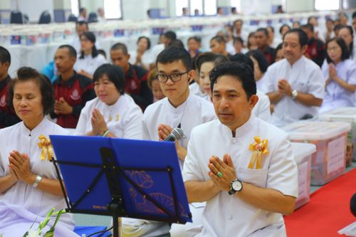 ภาพ No.30340:พิธีถวายสังฆทานแด่คณะสงฆ์ 323 วัด ใน 4 จังหวัดภาคใต้ ครั้งที่ 138