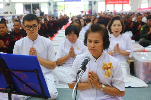 ภาพ No.30345:พิธีถวายสังฆทานแด่คณะสงฆ์ 323 วัด ใน 4 จังหวัดภาคใต้ ครั้งที่ 138