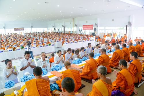 ภาพ No.30457:พิธีถวายสังฆทานแด่คณะสงฆ์ 323 วัด ใน 4 จังหวัดภาคใต้ ครั้งที่ 139
