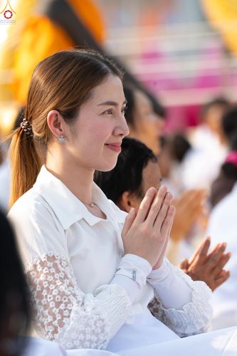 ภาพ No.299586:วันที่ 18 มกราคม พ.ศ. 2569 พิธีต้อนรับพระธรรมยาตรา (ภาพชุดที่ 2) ณ อนุสรณ์สถานลำดับที่ 5  สถานที่เผยแผ่วิชชาธรรมกายครั้งแรก อนุสรณ์สถานบางปลา วัดบางปลา อำเภอบางเลน จังหวัดนครปฐม ในโครงการธรรมยาตรา กตัญญูบูชา มหาปูชนียาจารย์ พระมงคลเทพมุนี(สด จนฺทสโร) พระ