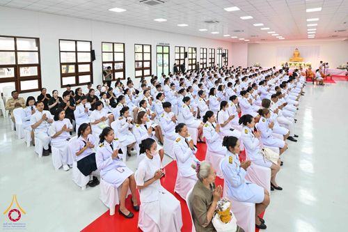ภาพ No.349915:วันศุกร์ที่ 18 กันยายน พ.ศ. 2569 คณะสงฆ์และพสกนิกรชาวอำเภอคลองหลวง บำเพ็ญกุศล 100 วัน (สตมวาร) แห่งการสิ้นพระชนม์ ถวายเป็นพระกุศลแด่สมเด็จพระเจ้าลูกเธอ เจ้าฟ้าพัชรกิติยาภาฯ