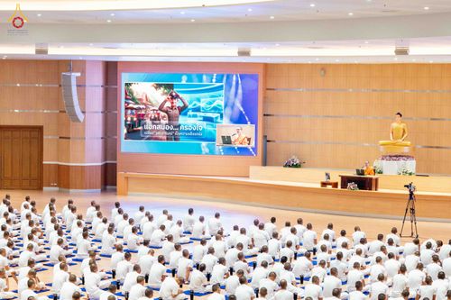 ภาพ No.340652:วันที่ 24-25 กรกฎาคม พ.ศ. 2569 โครงการพัฒนาคุณธรรม จริยธรรม สำหรับนักเรียนนายสิบตำรวจ (นสต.) รุ่นที่ 17 ศูนย์ฝึกอบรมตำรวจภูธรภาค 1 ได้จัดกิจกรรม WalkRally สวดมนต์นั่งสมาธิ และฟังธรรมจากพระอาจารย์ ณ ศูนย์ปฏิบัติธรรมเวิล์ดพีช วัลเล่ย์ (World Peace Valley) 