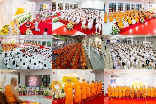 ภาพ No.314664:วันเสาร์ที่ 21 มีนาคม พ.ศ. 2569 พิธีบำเพ็ญกุศล คุณพ่อณรงค์ จินตมากุล  สิริอายุ 99 ปี 11 เดือน โยมบิดา พระครูปลัดรัตนวีรวัฒน์ (รังสฤษดิ์ อิทฺธิจินตโก) ที่ปรึกษาเจ้าคณะจังหวัดปทุมธานี เจ้าอาวาสวัดพระธรรมกาย  ณ ห้องปลูกศรัทธา 2 วัดพระธรรมกาย ปทุมธานี