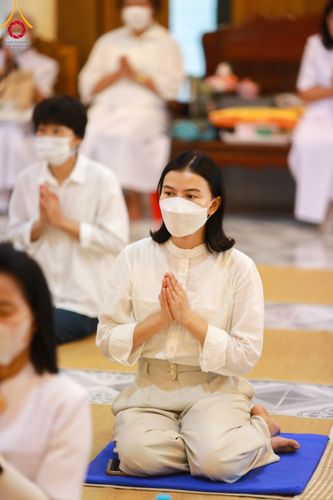 ภาพ No.114445:พิธีถวายภัตตาหารเป็นสังฆทาน แด่คณะพระธรรมยาตรา ปีที่ 12 วันที่ 18 มกราคม พ.ศ. 2567 ณ วัดโบสถ์(บน) บางคูเวียง จ.นนทบุรี