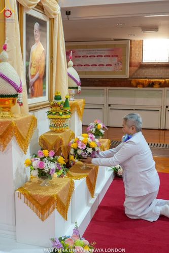 ภาพ No.186089:พิธีมุทิตาสักการะ เนื่องในวาระอายุวัฒนมงคล ๘๔ ปี หลวงพ่อทัตตชีโว วันอาทิตย์ที่ ๒๒ ธันวาคม พ.ศ. ๒๕๖๗ ณ วัดพระธรรมกายลอนดอน