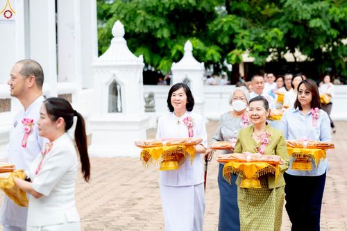 ภาพ No.234952:วันเสาร์ที่ 26 กรกฎาคม พ.ศ. 2568 พิธีทอดผ้าป่าบูรณปฏิสังขรณ์ วัดสามพระยาวรวิหาร ณ ศาลาอบรมสงฆ์ วัดสามพระยาวรวิหาร เขตพระนคร กรุงเทพมหานครฯ