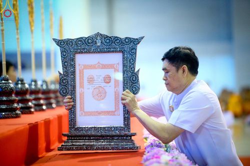 ภาพ No.57921:พิธีมุทิตาสักการะพระสังฆาธิการ ผู้ที่ได้รับพระราชทานเลื่อนและตั้งสมณศักดิ์ ปีพุทธศักราช 2567 วันอาทิตย์ที่ 28 เมษายน พ.ศ. 2567 ณ วัดพระธรรมกาย จ.ปทุมธานี