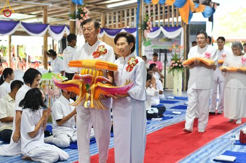 ภาพ No.100399:พิธีทอดกฐินสามัคคี และพิธีเทฐานรากอาคาร สร้างโรงทานหมู่บ้านปฎิบัติธรรม ณ ศูนย์อบรมเยาวชนปัตตานี วันที่ 26 พฤศจิกายน พ.ศ. 2566