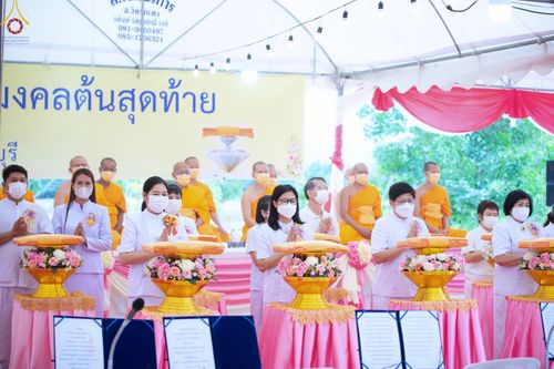 ภาพ No.84341:พิธีทอดผ้าป่า พิธีอัญเชิญปฐมรัตนปฐวี และพิธีตอกเสาเข็มต้นสุดท้าย เพื่อสถาปนาอาคาร 80 ปี หลวงพ่อธัมมชโย ณ ศูนย์ปฏิบัติธรรมวิหารแดง ตำบลเจริญธรรม อำเภอวิหารแดง จ.สระบุรี  วันที่ 23 กรกฎาคม พ.ศ. 2566