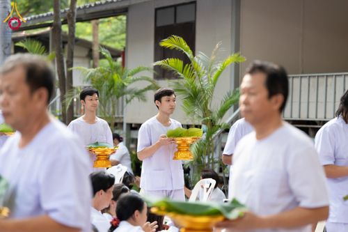 ภาพ No.135679:พิธีปลงผมธรรมทายาท โครงการบรรพชาและอุปสมบทหมู่ รุ่นบูชาธรรม 80 ปี หลวงพ่อธัมมชโย ณ หมู่บ้านบรรลุธรรม วัดพระธรรมกาย วันที่ 7 เมษายน พ.ศ. 2567