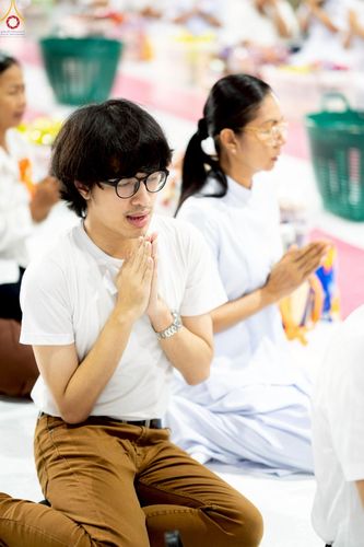 ภาพ No.235284:วันที่ 27 กรกฎาคม พ.ศ. 2568 พิธีตักบาตรฉลองพระใหม่ โครงการบรรพชาและอุปสมบทมู่รุ่นเข้าพรรษา ณ วัดพระธรรมกาย