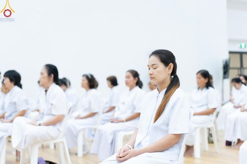 ภาพ No.157319:โครงการ อุบาสกแก้ว อุบาสิกาแก้ว รุ่นที่ 3 ตัวแทนทอดกฐินสามัคคีทั่วไทย 30,000 วัด บูชาธรรม 80 ปี หลวงพ่อธัมมชโย ระหว่างวันที่ 19-22 กันยายน พ.ศ. 2567 โซนกรุงเทพฯ-สมุทรปราการ ณ อาคาร 115 ปี คุณยายอาจารย์ฯ วัดพระธรรมกาย