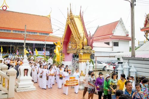 ภาพ No.93119:พิธีทอดกฐินสามัคคีทั่วไทย 5,000 วัด ณ วัดเกาะแก้วนครสวรรค์ จ.ชลบุรี วันที่ 11 พฤศจิกายน พ.ศ. 2566