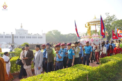 ภาพ No.80956:งานพุทธชยันตี วิสาขบูชา ณ ลุมพินี ประเทศเนปาล วันศุกร์ที่ 5 พฤษภาคม พ. ศ. 2566