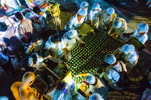 ภาพ No.109144:พิธีถวายภัตตาหารเป็นสังฆทาน แด่คณะพระธรรมยาตราฯ วันที่ 10 มกราคม พ.ศ. 2567 ณ อนุสรณ์สถานคลองบางนางแท่น อ.สามพราน จ.นครปฐม