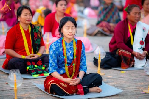 ภาพ No.210446:วันเสาร์ที่ 8 มีนาคม พ.ศ. 2568 พิธีจุดประทีป โครงการบรรพชาสามเณรชาวเนปาล 500 รูป ณ ชาตสถานอุทยานลุมพินีวัน ที่ประสูติขององค์สมเด็จพระสัมมาสัมพุทธเจ้า ลุมพินี ประเทศเนปาล