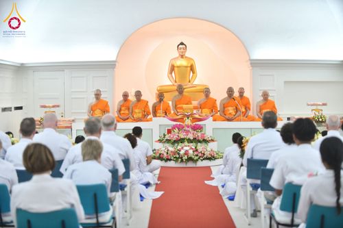 พิธีทอดกฐิน ณ วัดพระธรรมกายคอร์ซัวร์ ลุสท์สโกว ประเทศเดนมาร์ก วันเสาร์ที่ 19 ตุลาคม พ.ศ. 2567