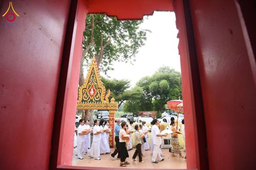 ภาพ No.170028:พิธีทอดกฐิน ณ วัดดาวเรือง จ.สระบุรี ในโครงการกฐินสามัคคีทั่วไทย 30,000 วัด บูชาธรรม 80 ปี หลวงพ่อธัมมชโย โดยคณะศิษยานุศิษย์วัดพระธรรมกาย วันที่ 26 ตุลาคม พ.ศ. 2567