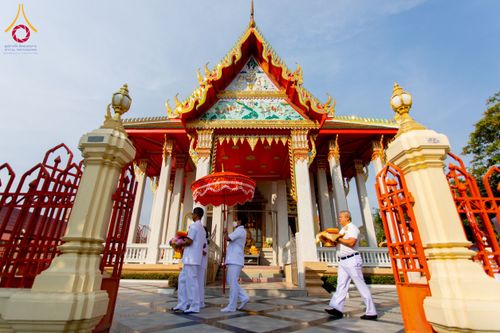 ภาพ No.199852:พิธีทอดผ้าป่าทำนุบำรุงศาสนสถาน ณ วัดบางช้างใต้ ตำบลบางช้าง อำเภอสามพราน จังหวัดนครปฐม ในโครงการธรรมยาตรา กตัญญูบูชา มหาปูชนียาจารย์ พระมงคลเทพมุนี(สด จนฺทสโร) พระผู้ปราบมาร อนุสรณ์สถาน 7 แห่ง ปีที่ 13 วันที่ 22 มกราคม พ.ศ. 2568