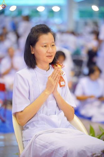 ภาพ No.243443:วันที่ 7 กันยายน พ.ศ. 2568 พิธีตักบาตร ข้าวสารอาหารแห้ง ในวันครูผู้ค้นพบวิชชาธรรมกาย ณ บ้านแก้วเรือนทองคุณยายฯ สภาธรรมกายสากล วัดพระธรรมกาย