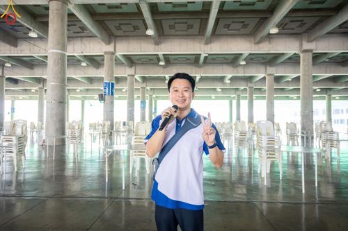 ภาพ No.60487:V.38 ทุ่มพลังเพื่อพ่อครบ 80 ปี ภาพการเตรียมงานของหน่วยงานต่างๆ เพื่อพิธีฉลองอายุวัฒนมงคล 80 ปี หลวงพ่อธัมมชโย และรับถวายมหาสังฆทาน 10,000 กว่าวัดทั่วประเทศ ในวันคุ้มครองโลก วันจันทร์ที่ 22 เมษายน พ.ศ. 2567