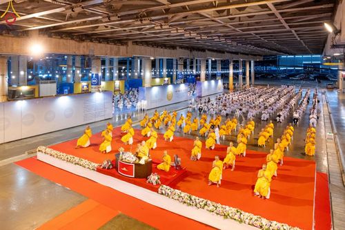 ภาพ No.160955:พิธีฉลองชัยสวดมนต์บทธัมมจักกัปปวัตนสูตร ครบ 6,788,140,140 จบ ณ มหารัตนวิหารคด วัดพระธรรมกาย วันที่ 10 ตุลาคม พศ. 2567