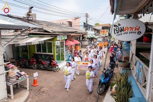 ภาพ No.183564:พิธีทอดกฐิน ณ วัดใหม่สำราญ(เกาะล้าน) อ.บางละมุง จ.ชลบุรี ในโครงการทอดกฐินสามัคคีทั่วไทย 30,000 วัด บูชาธรรม 80 ปี หลวงพ่อธัมมชโย โดยคณะศิษยานุศิษย์วัดพระธรรมกาย วันที่ 28 ตุลาคม พ.ศ. 2567