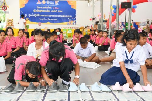 ภาพ No.106841:วันรวมพลังเด็กดี V-Star ผู้นำฟื้นฟูศีลธรรมโลก ยะลา ณ ศูนย์ปฏิบัติธรรมและอบรมเยาวชนเมืองยะลา วันที่ 27 ธันวาคม พ.ศ. 2566