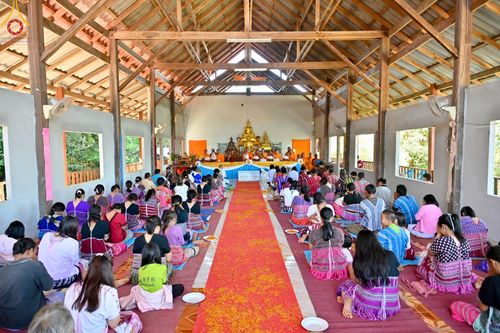 ภาพ No.95218:พิธีทอดกฐินสามัคคีทั่วไทย 5,000 วัด ณ สำนักสงฆ์ทิยาเพอ จ.แม่ฮ่องสอน วันที่ 18 พฤศจิกายน พ.ศ. 2566